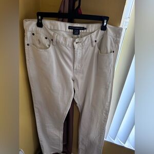Ralph Lauren Sport White Jeans
